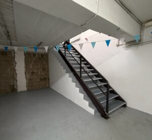 Stahltreppe